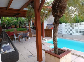 Villa avec vue sur mer à Vieux Habitants, piscine